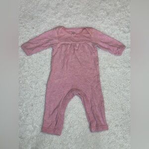 Precious Firsts by Carter's Pink Long Sleeve Jumpsuit